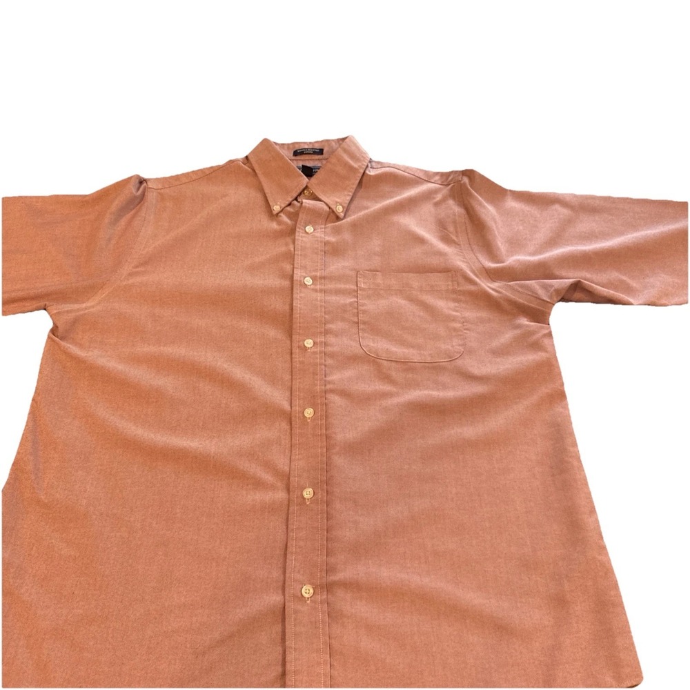 Lot Of 3 Men's Large Dress Shirts Pink Family Izod Tommy Hilfiger & Croft Barrow - Picture 3 of 13